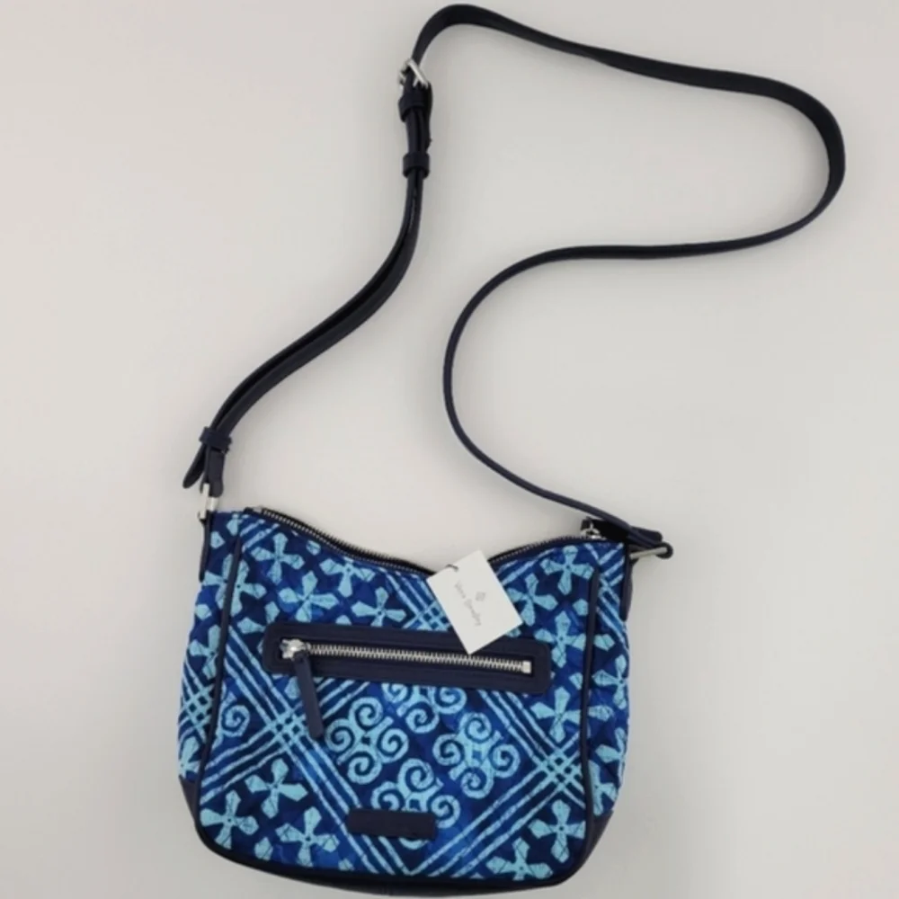 Vera Bradley Blue Quilted Crossbody Vivian Bag